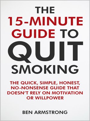 cover image of The 15-Minute Guide to Quit Smoking